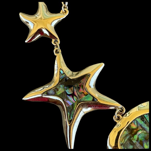 Nacre Star Necklace Set - Picture 6 of 10